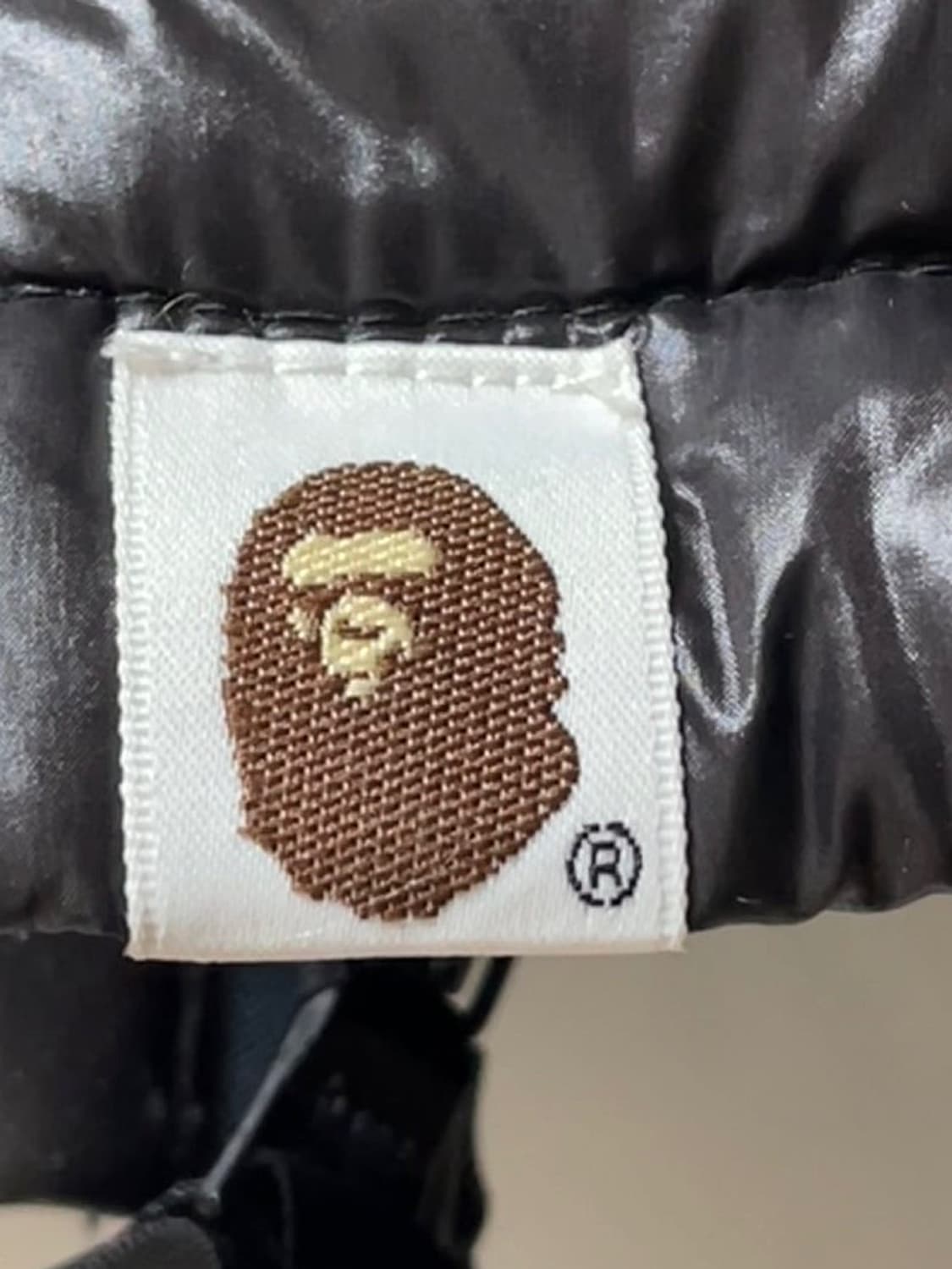 베이프 경량패딩 L size 극미중고 상품이미지4