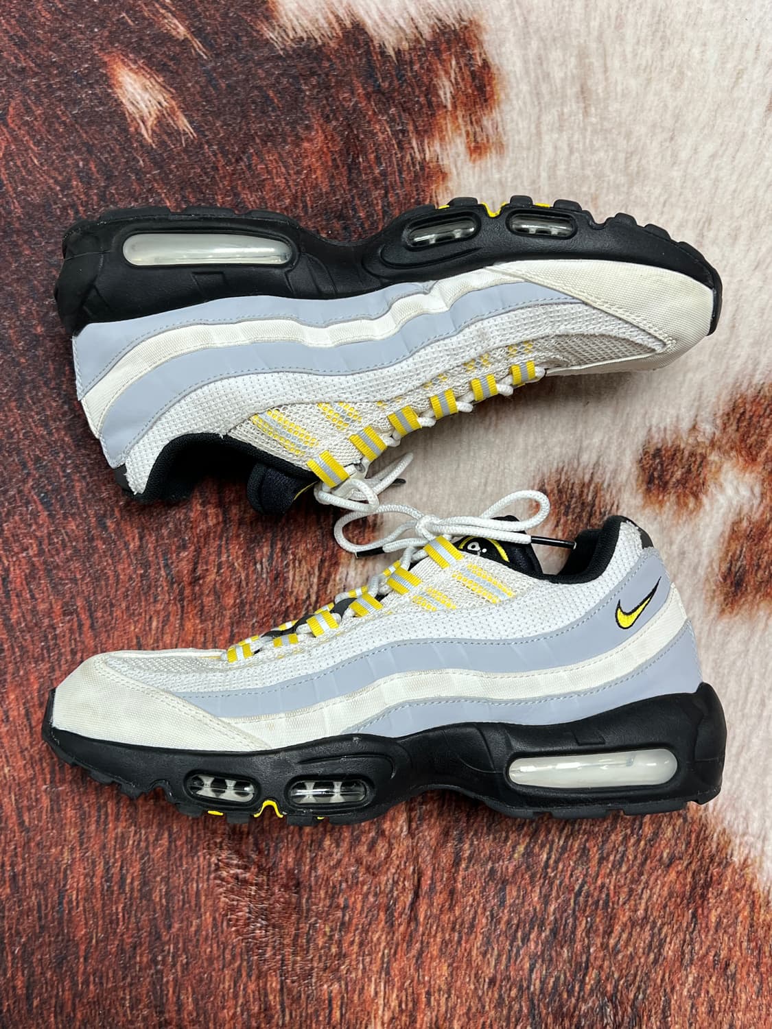 [290] 나이키 에어맥스 95 에센셜 화이트 투어 옐로우 상품이미지1