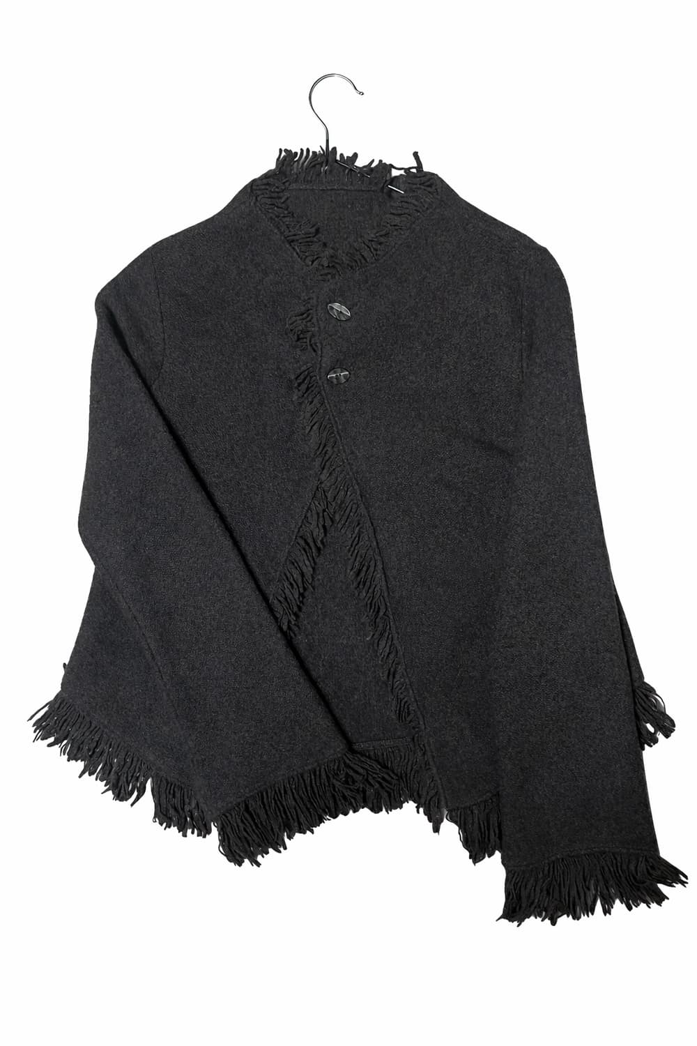 프린지 브라운 가디건  상품이미지1