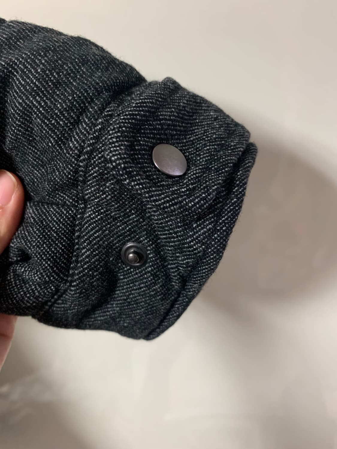 Urban research doors 울 그레이 패딩 자켓 상품이미지6