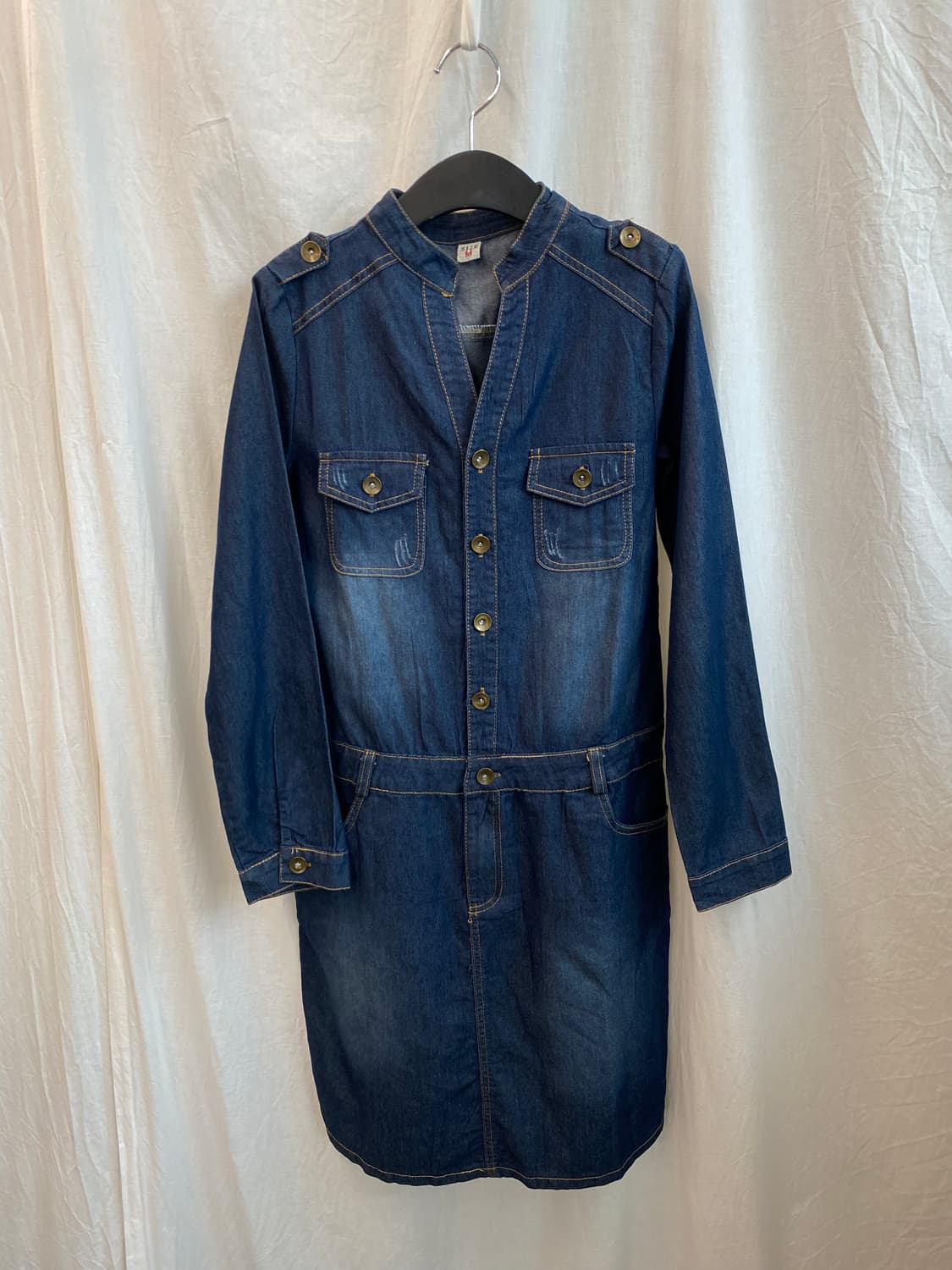 데님 원피스(M) 상품이미지2