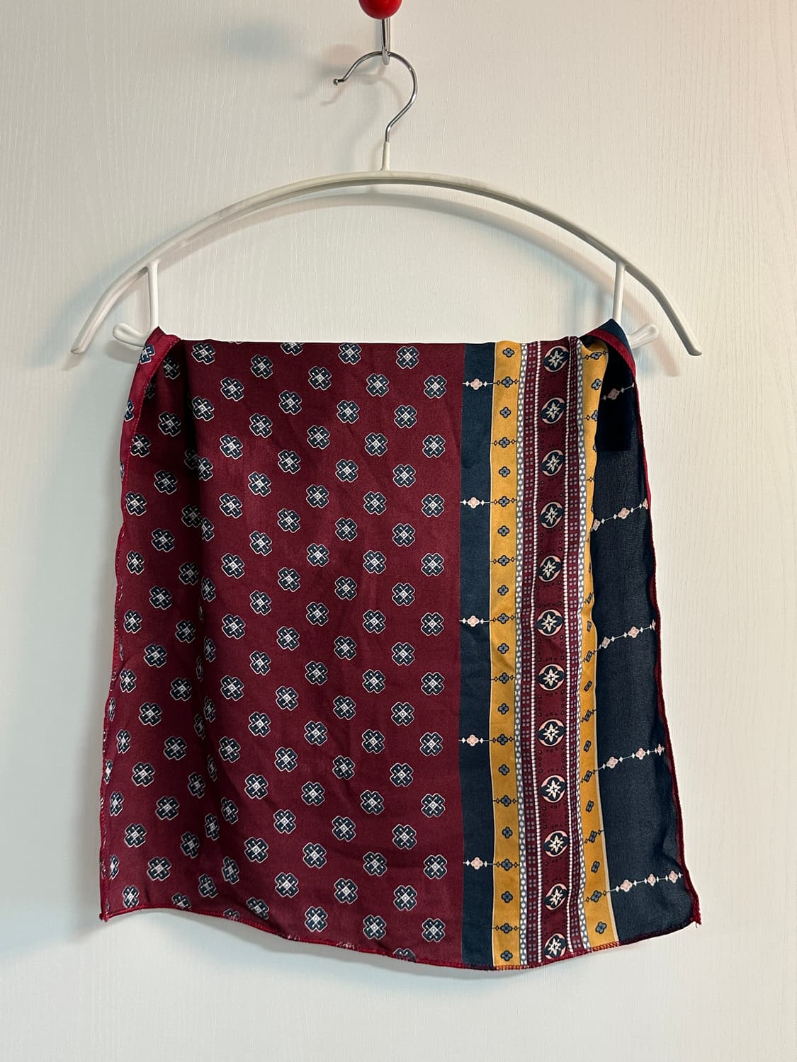 패턴 빈티지 스카프 상품이미지1