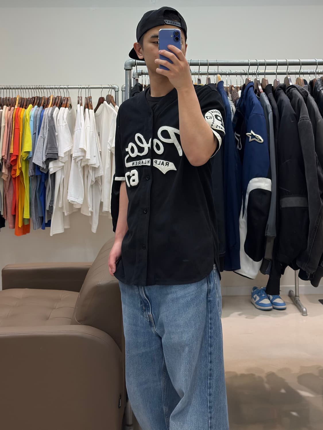 폴로 랄프로렌 베이스볼캡슐 베이스볼 저지 상품이미지9