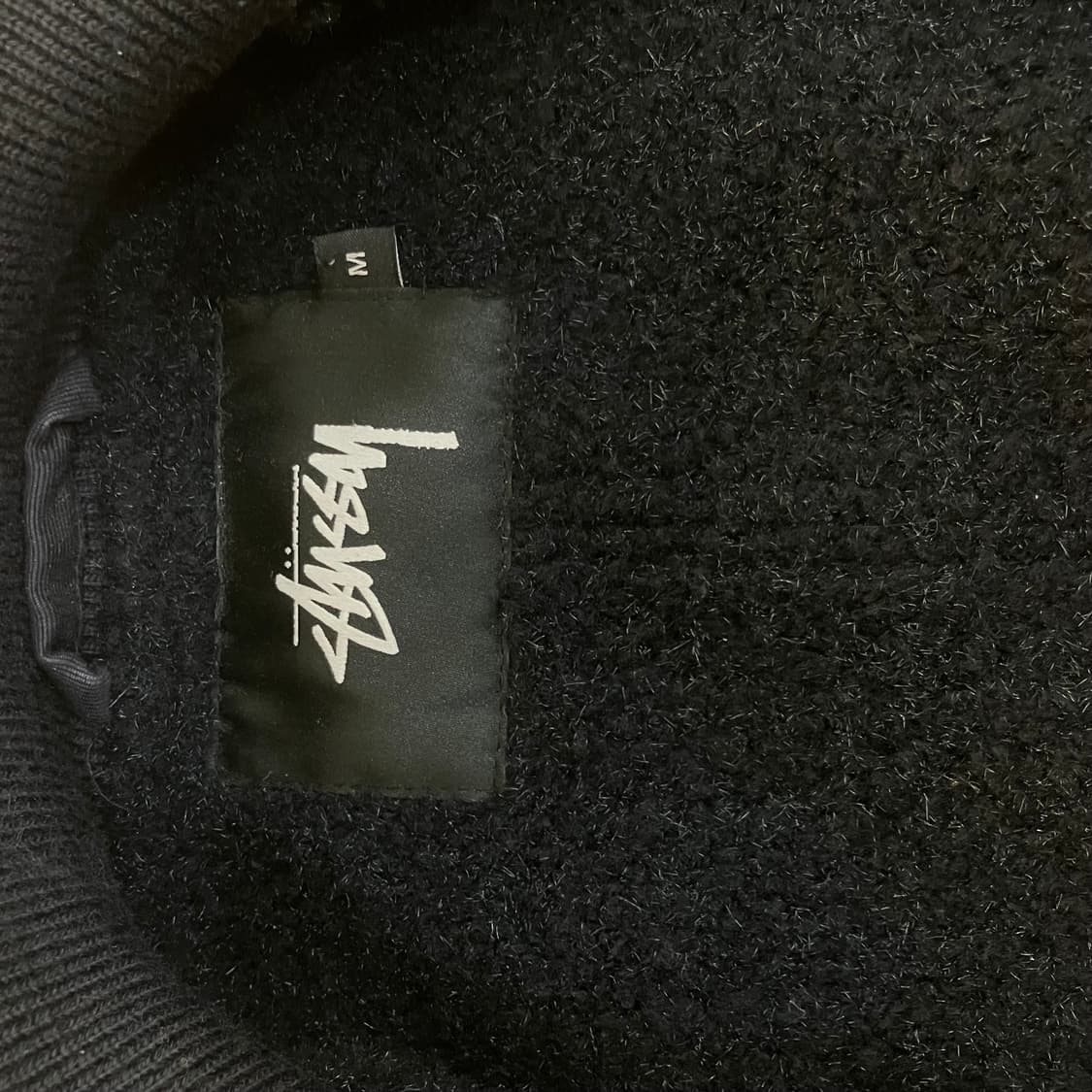 스투시 블랙 덱 자켓 M 상품이미지3