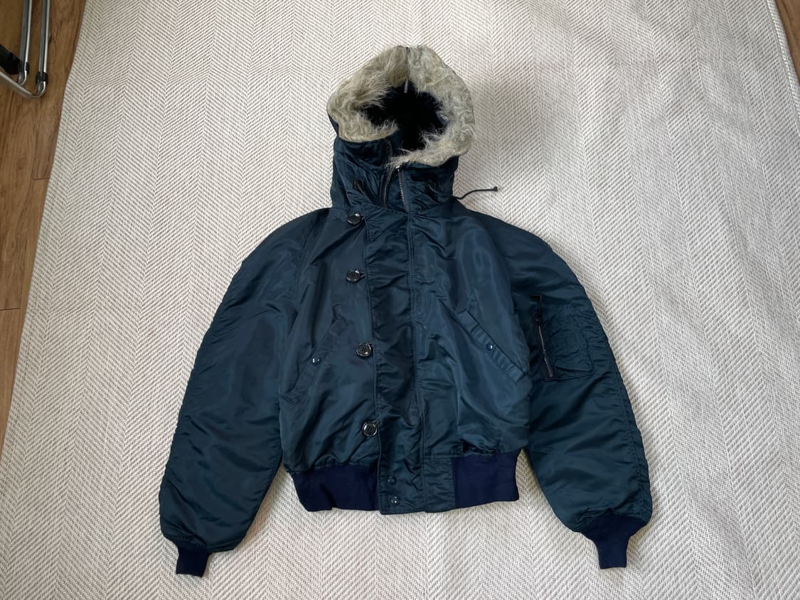 Usa 알파인더스트리 ideal 지퍼 n2b 플라이트 자켓 J03320 상품이미지1