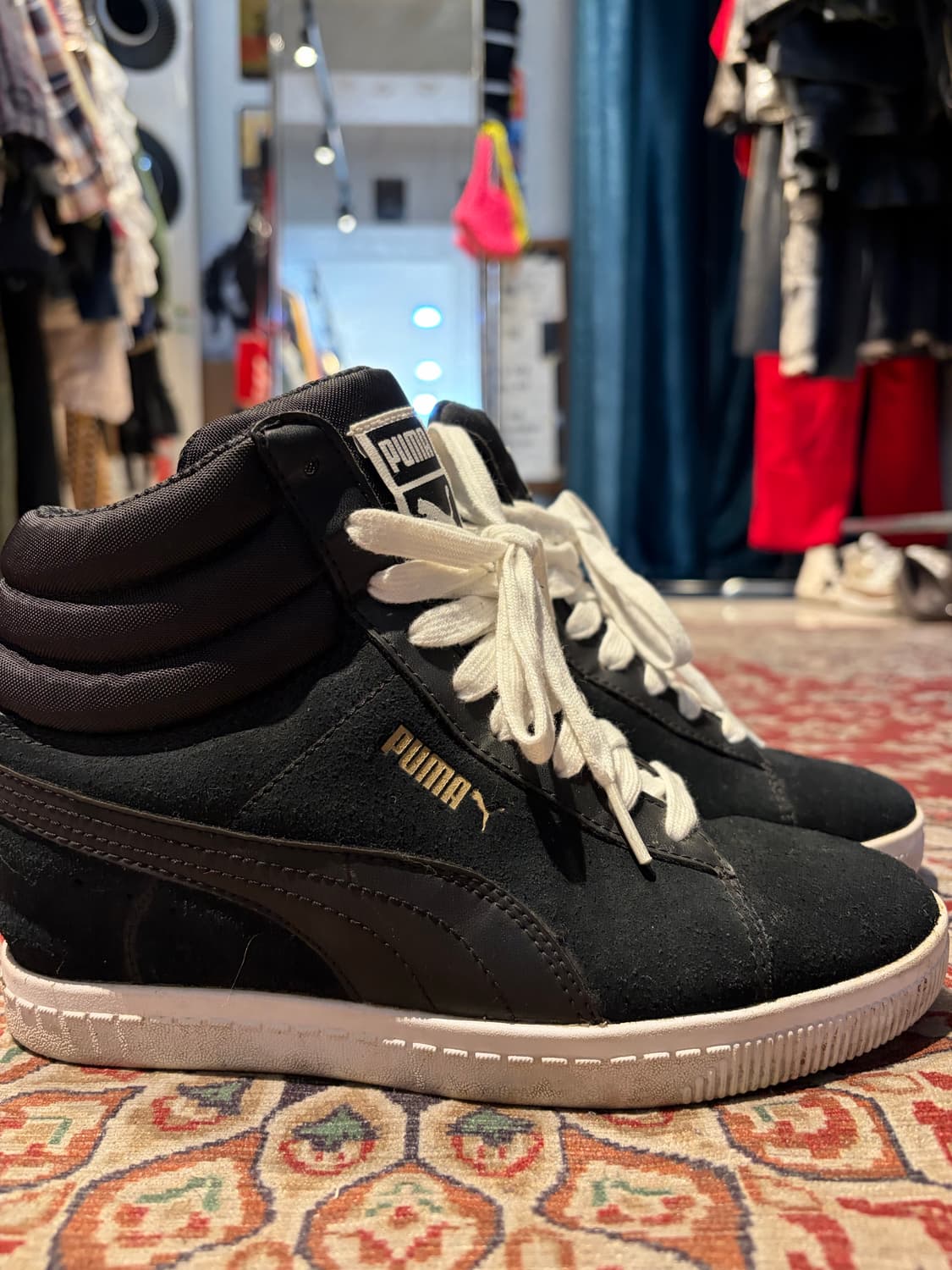 푸마 스웨이드 클래식 웨지 스니커즈 상품이미지1