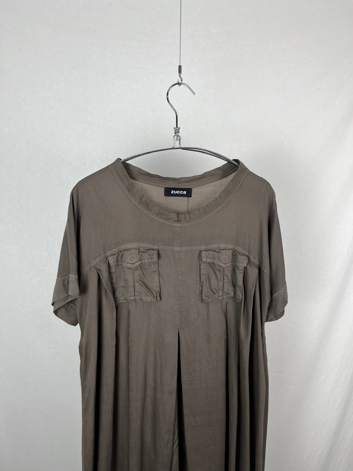 ZUCCA 투 포켓  반팔 원피스  상품이미지2