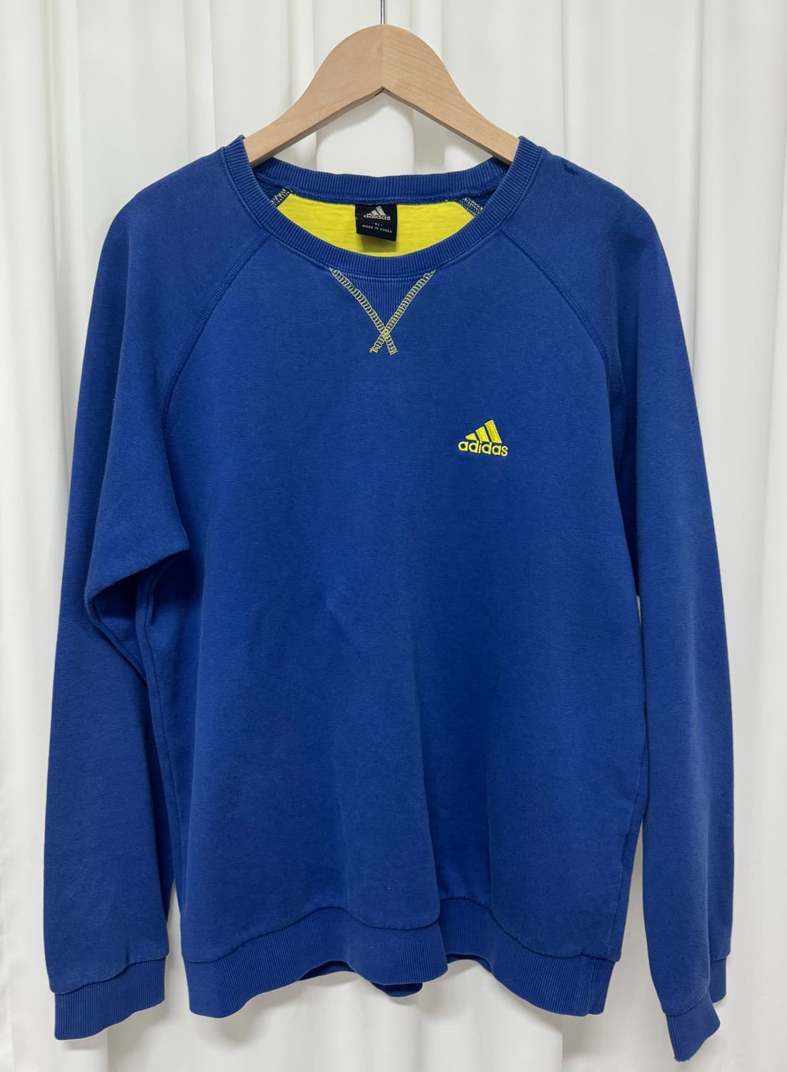 아디다스 기모 맨투맨 상품이미지2