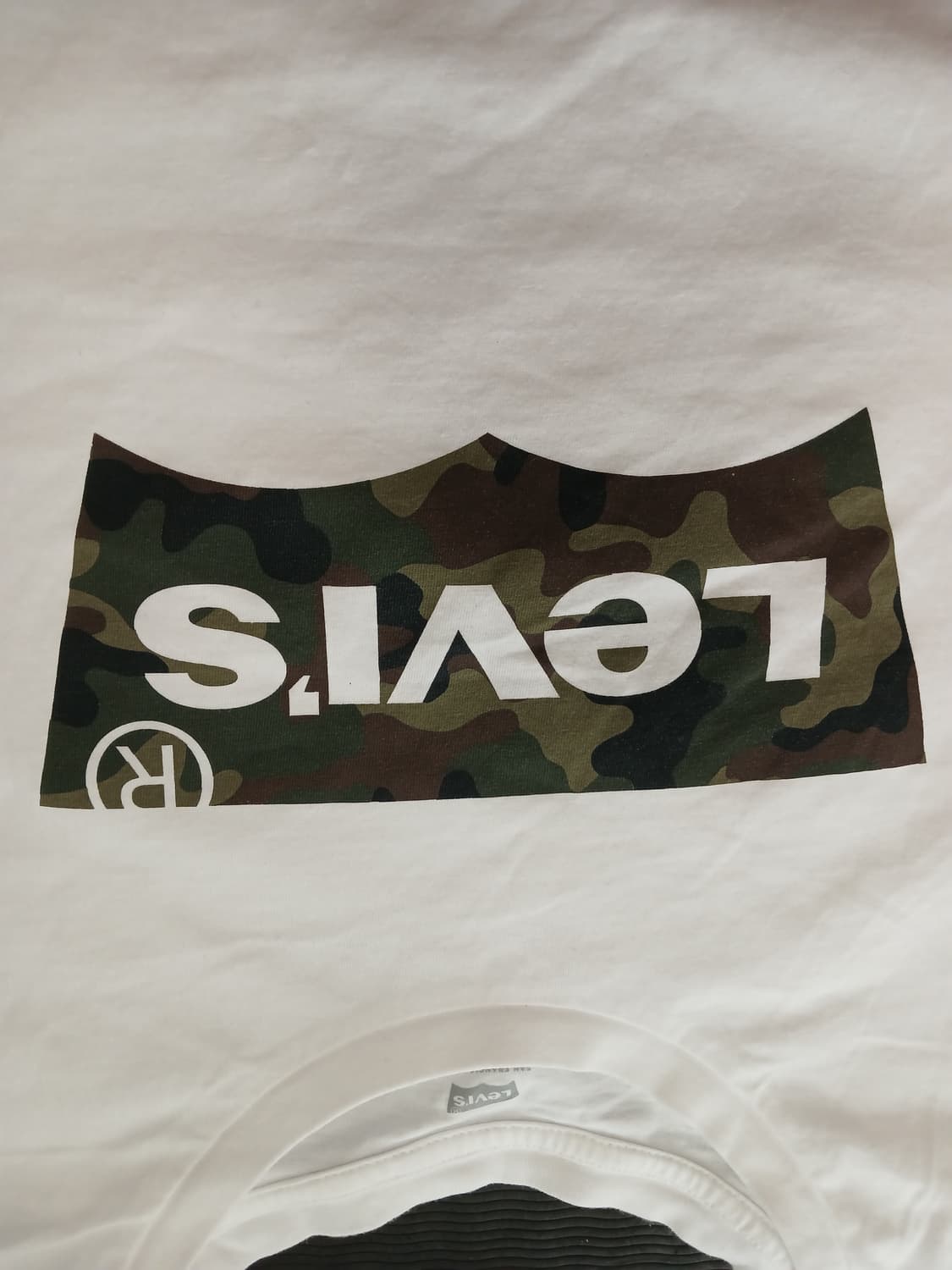 리바이스 카모 로고 반팔티 상품이미지2