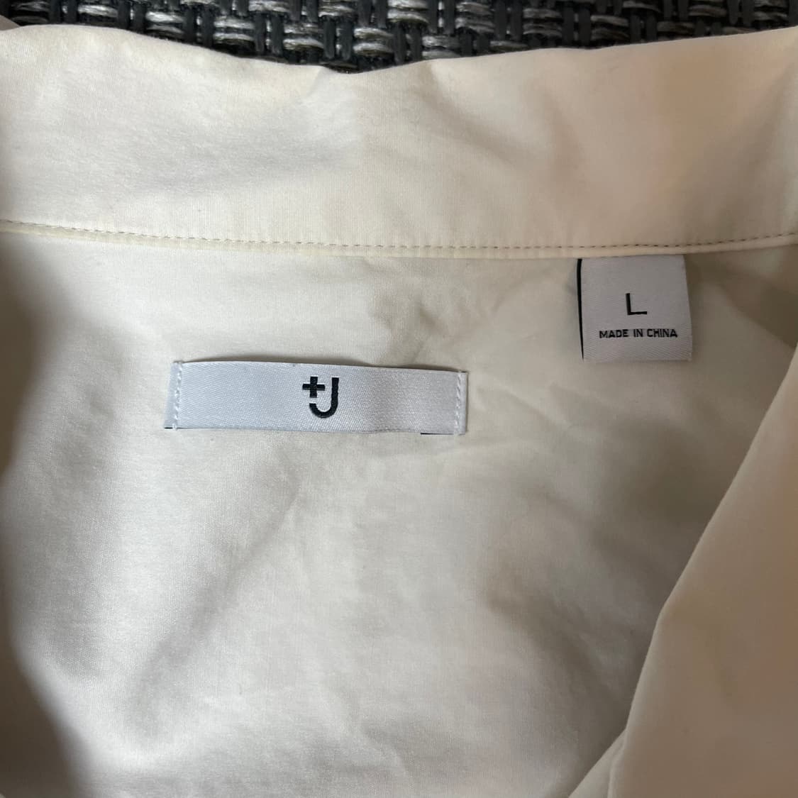 유니클로 X 질샌더 +J 릴렉스핏 셔츠 자켓 L 상품이미지4