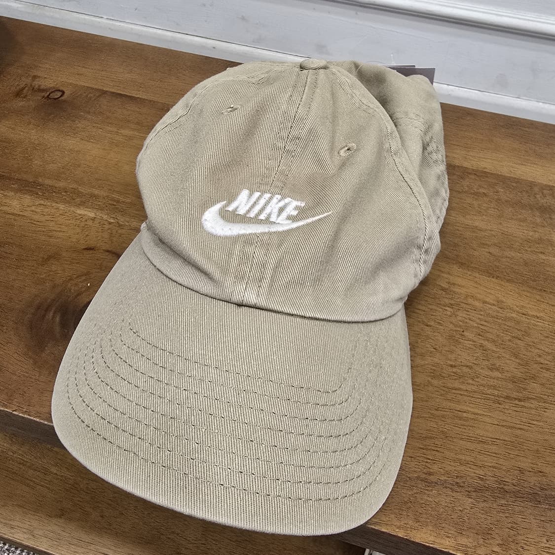 나이키 헤리티지86 퓨추라 로고 볼캡 모자 카키/화이트 상품이미지3