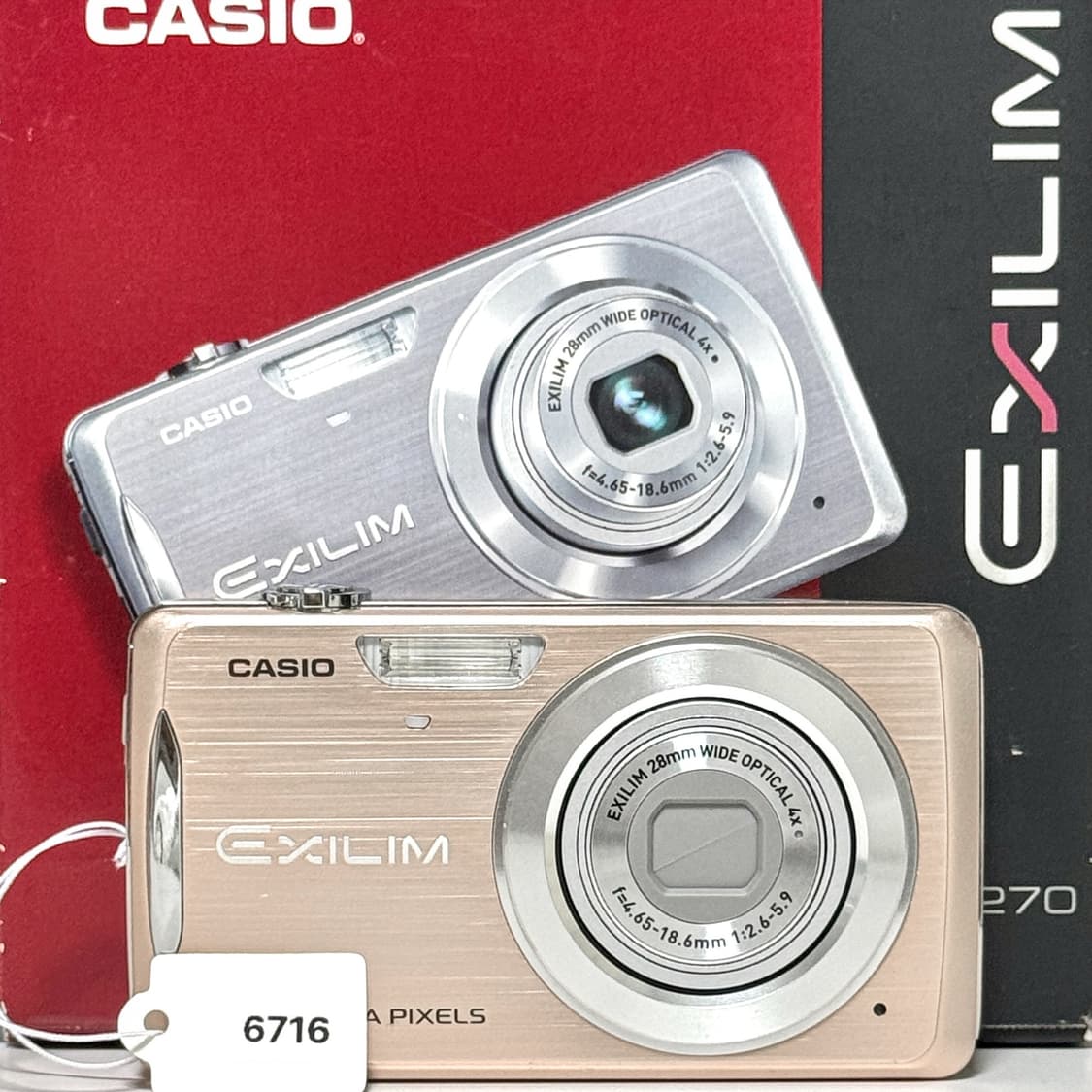 카시오 엑슬림 Z270 로즈골드 빈티지디카 상품이미지5