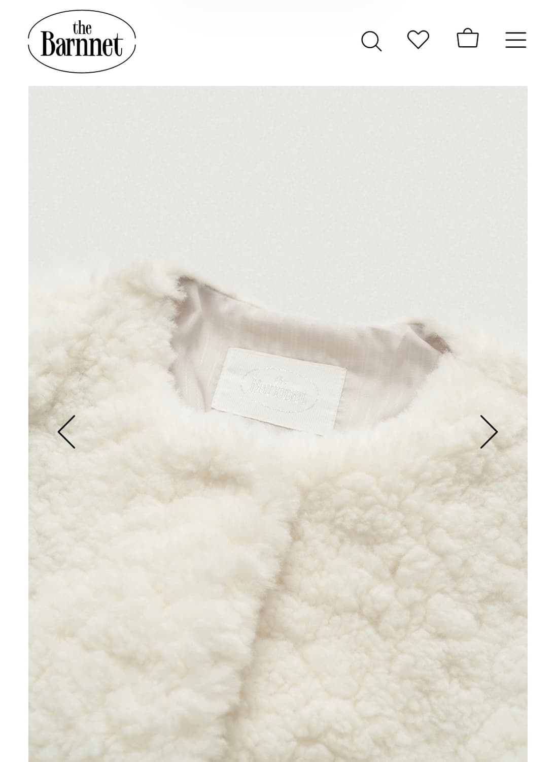 더바넷 Nuvelle Fur Jacket 누벨 퍼 자켓 M 상품이미지6