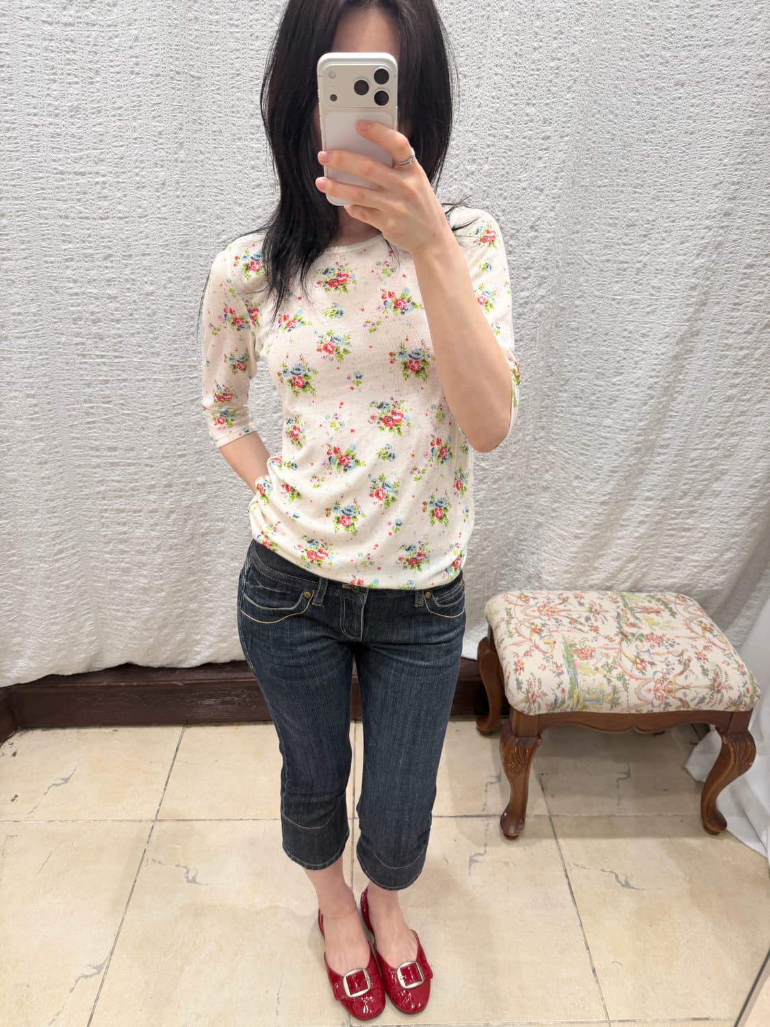Little flower t-shirt 상품이미지1