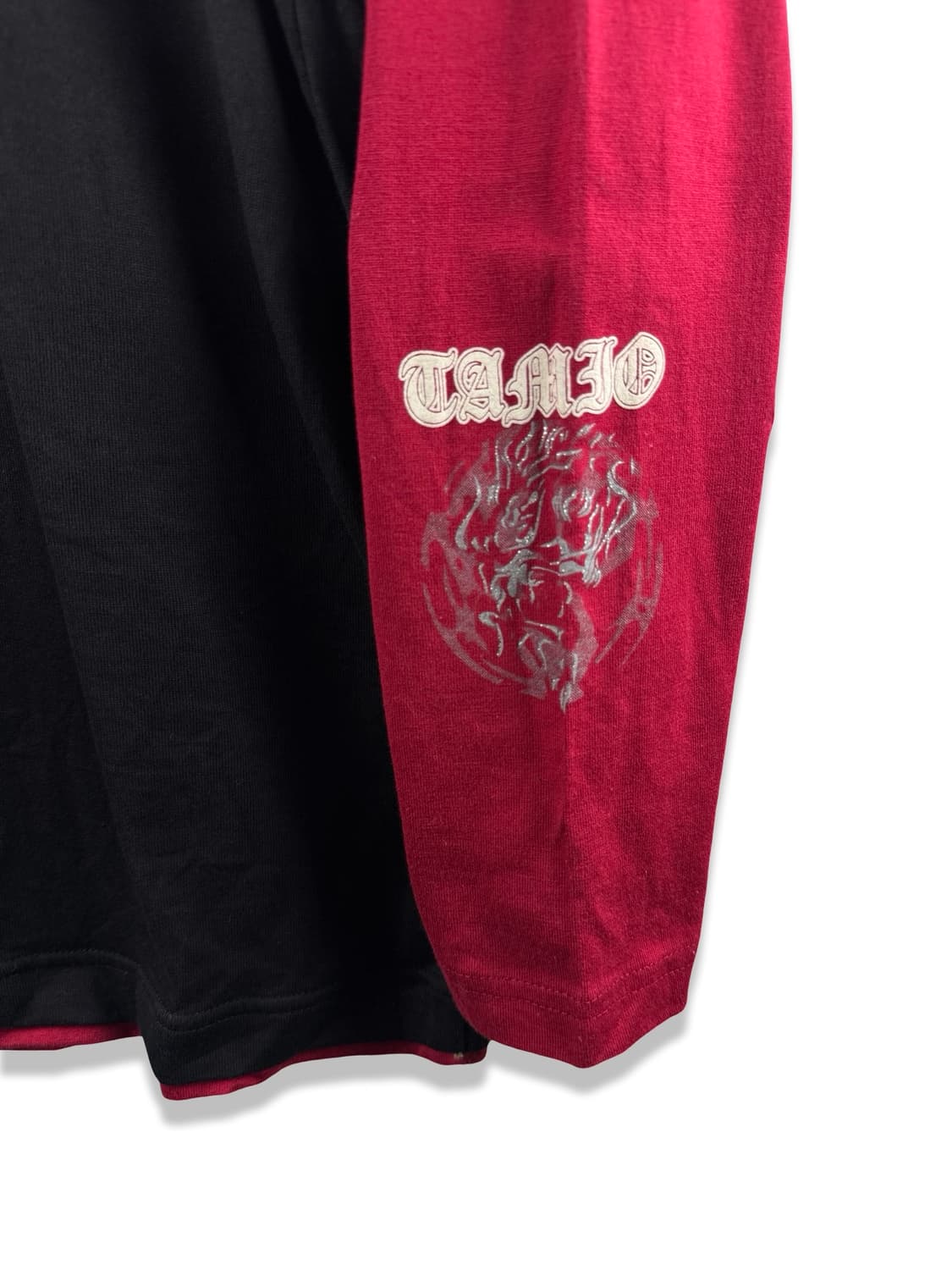 JPN Y2K 레터링 긴팔 레이어드 롱슬리브3046 상품이미지4