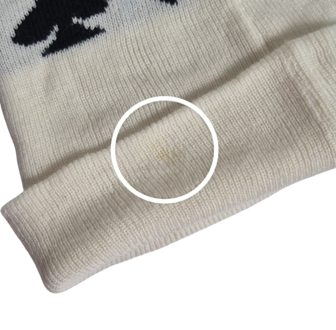 stussy) 스투시 풀 수트 자카드 비니 화이트 상품이미지3