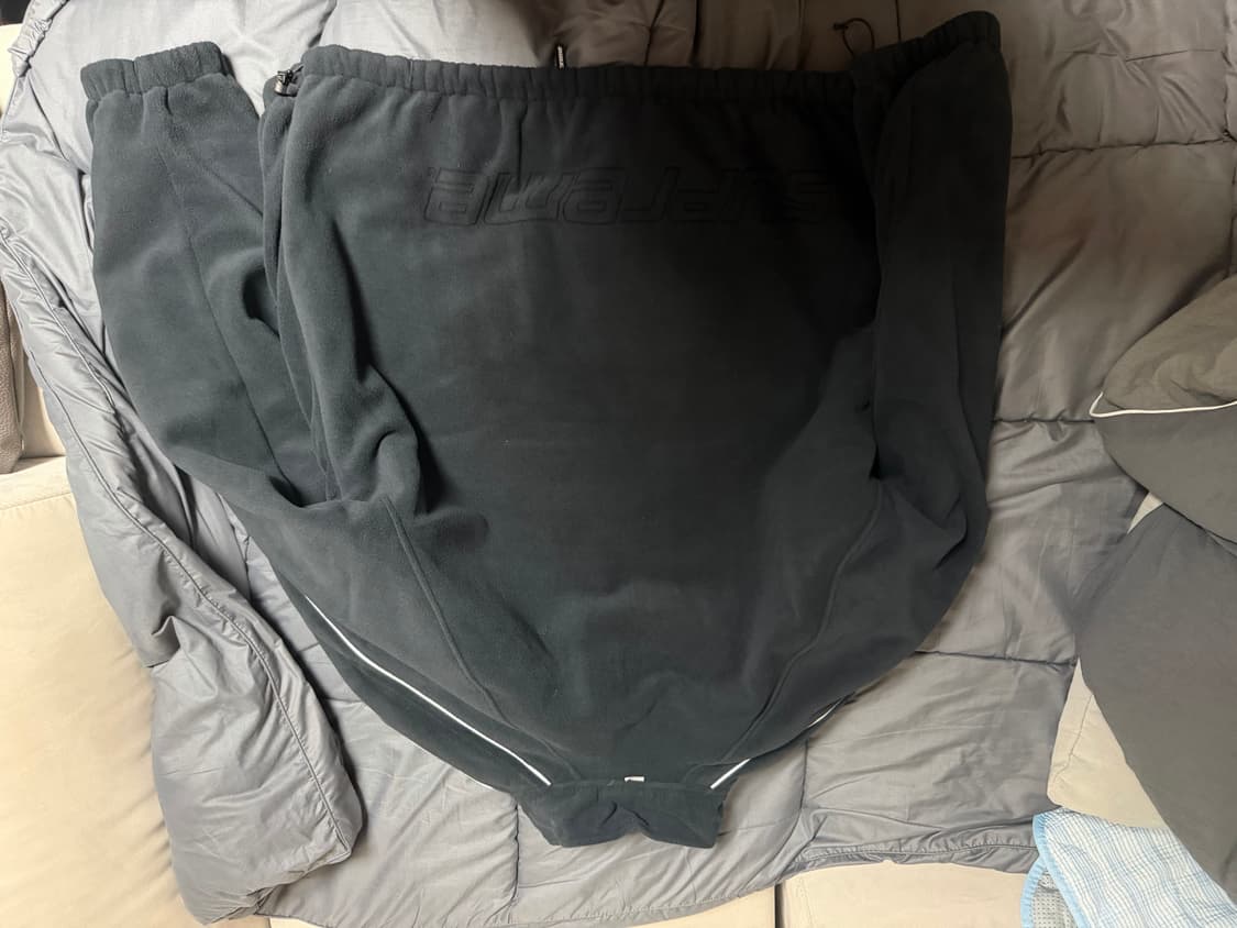 슈프림 폴라텍 리버시블 트랙 재킷 블랙 - 25FW 상품이미지6