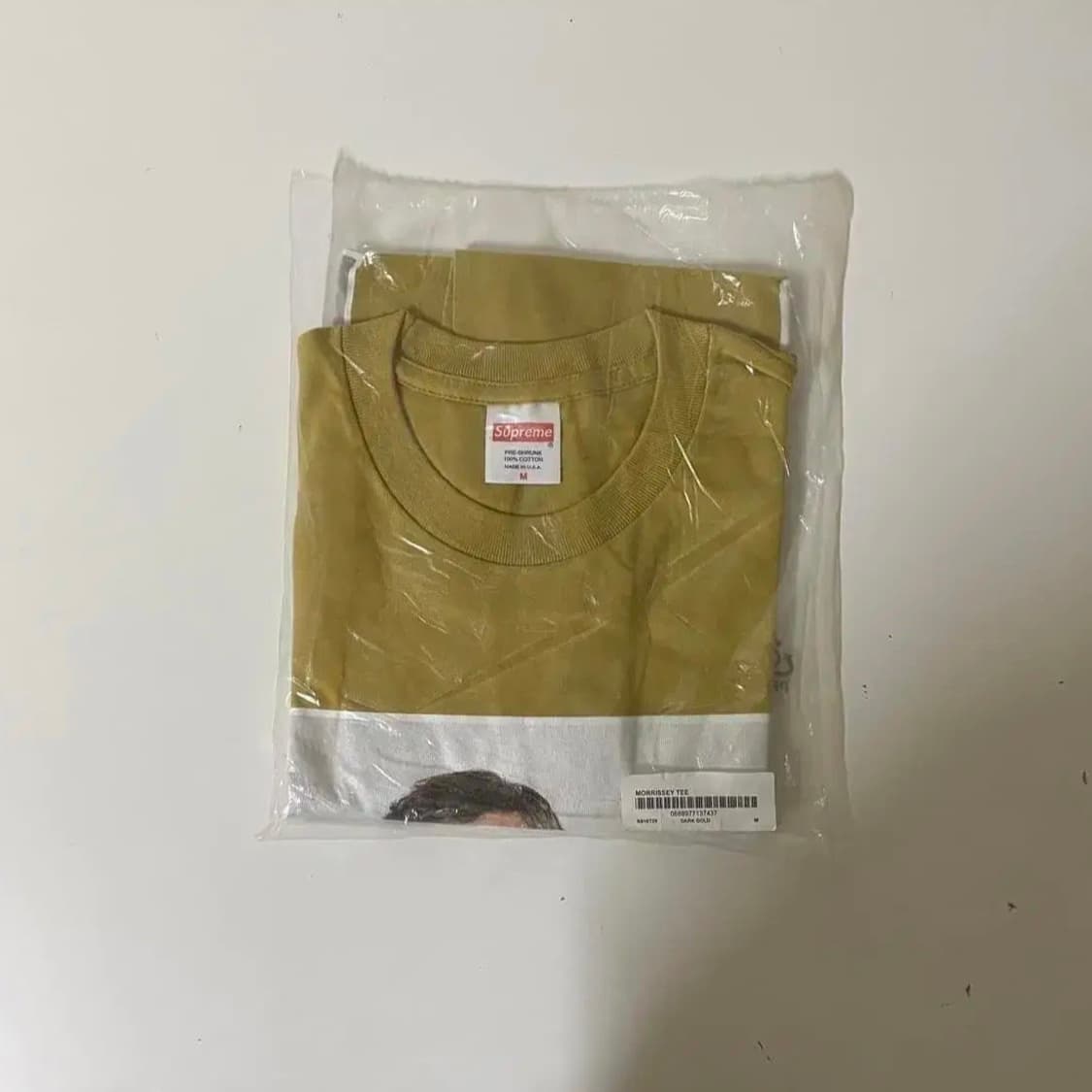 [M] 16SS 슈프림 모리세이 티셔츠 다크 골드 상품이미지3