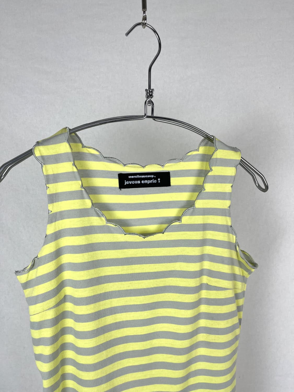 Mercibeaucoup 스트라이프 슬리브리스  상품이미지2