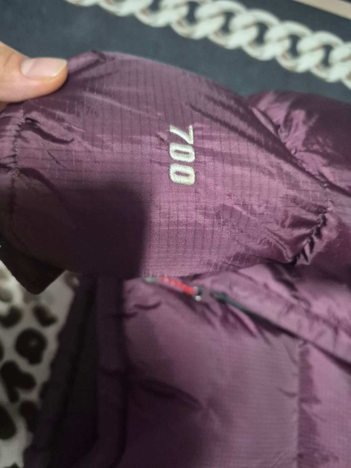 노스페이스 700 써밋시리즈 윈드스토퍼 푸퍼 패딩 m 상품이미지2