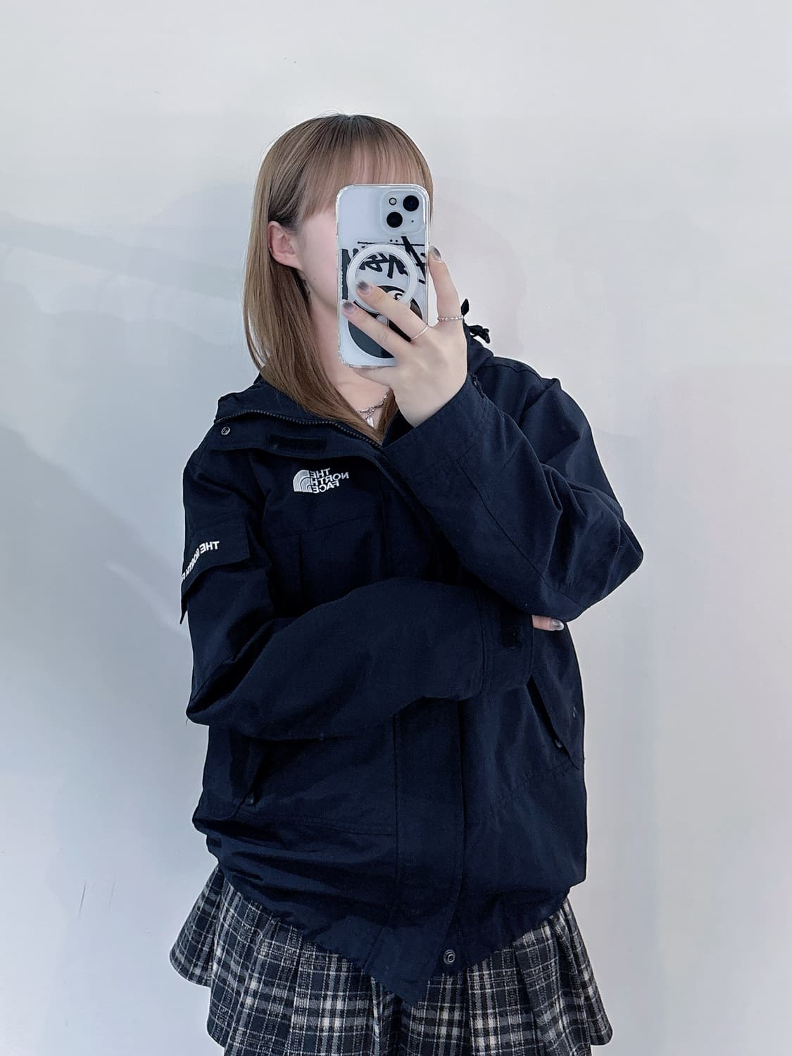 노스페이스 블랙 바람막이 상품이미지2