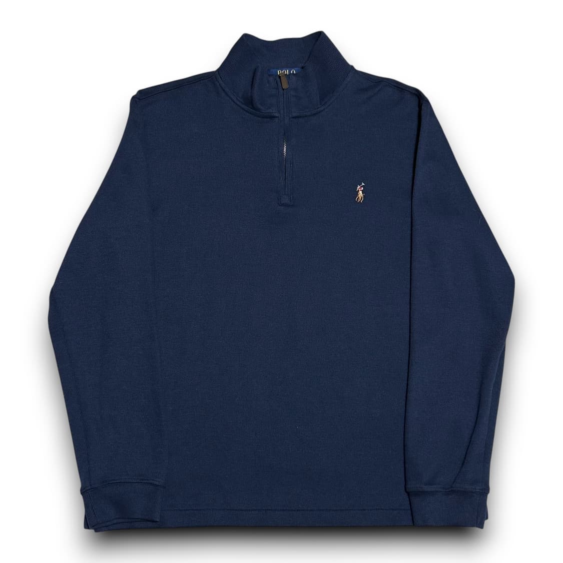 Polo Ralph Lauren 네이비 반집업 니트 스웨터 상품이미지1