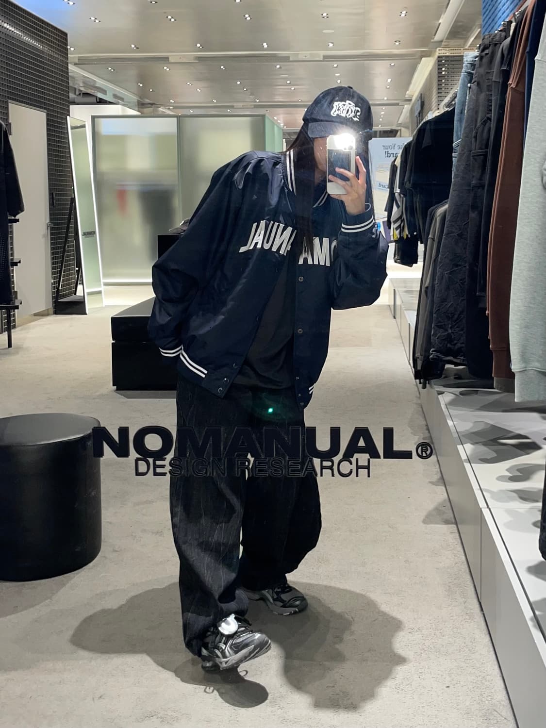 노매뉴얼 바시티자켓 L 상품이미지1