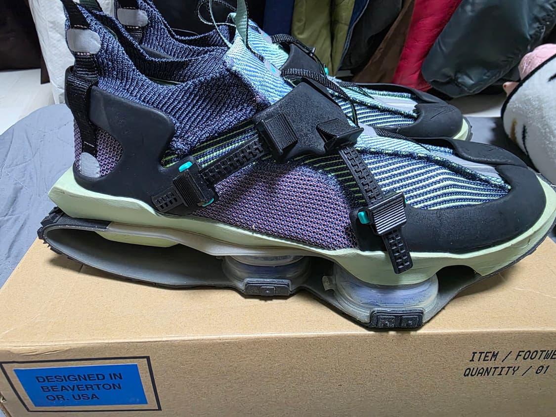 중고,285) 나이키 ISPA 로드 워리어 클리어 제이드 상품이미지4