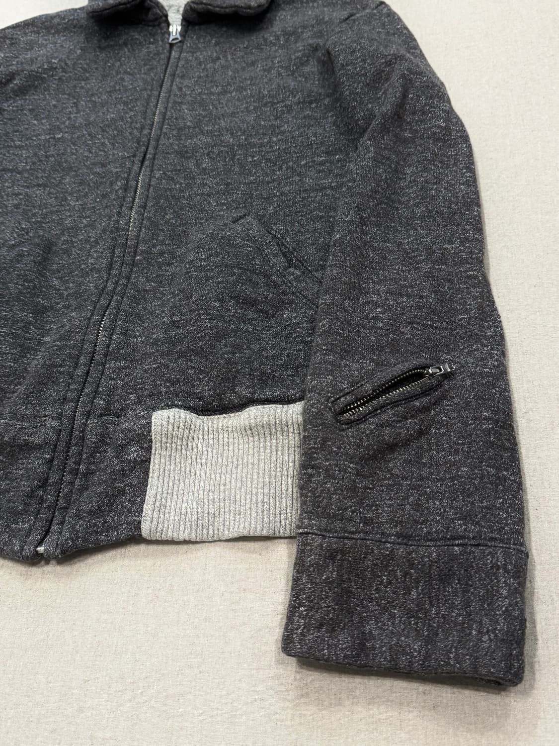 캐피탈 스웻 집업 자켓 상품이미지3