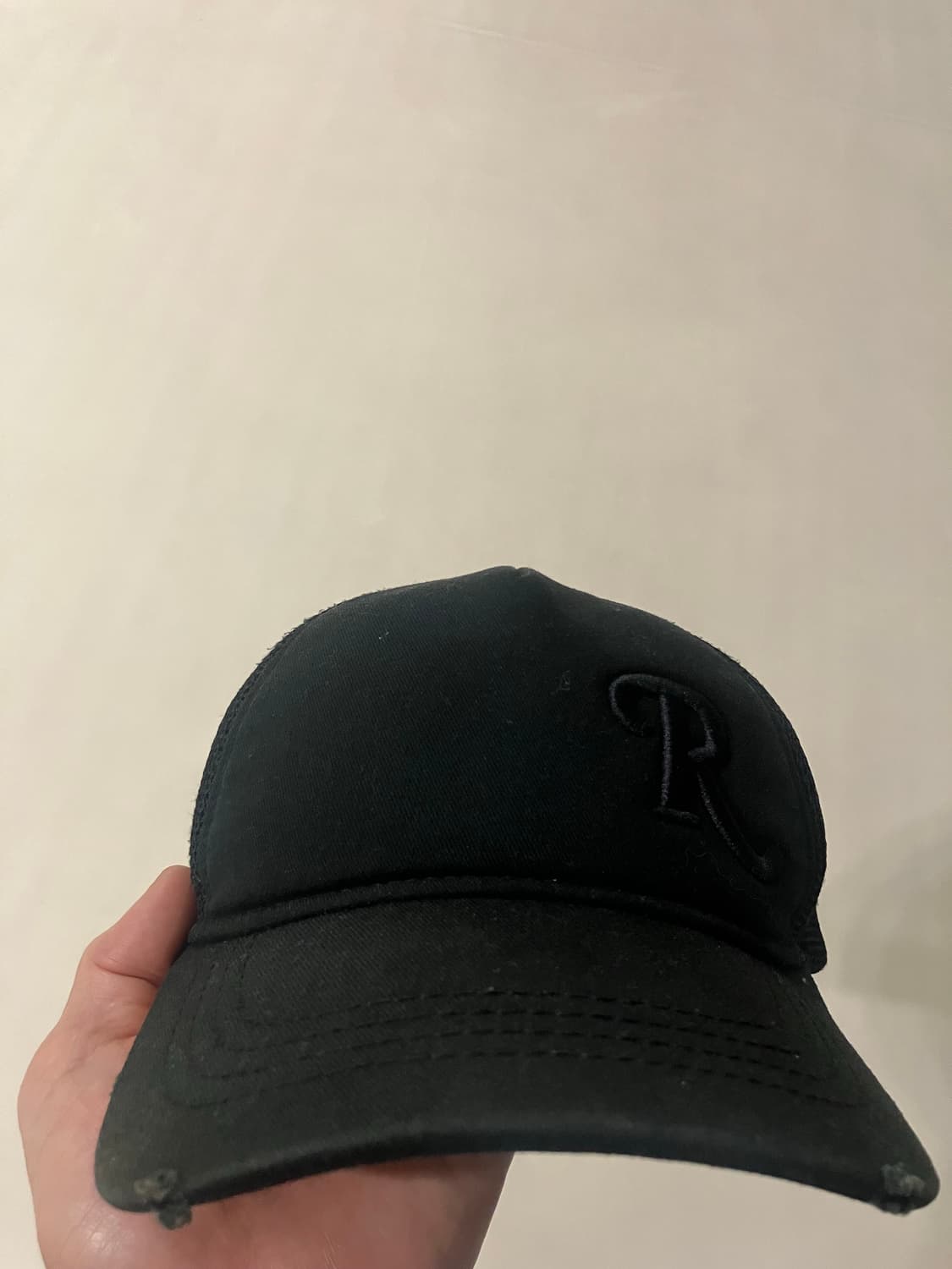 Raf simons 론허만 r로고 트러커캡 상품이미지4