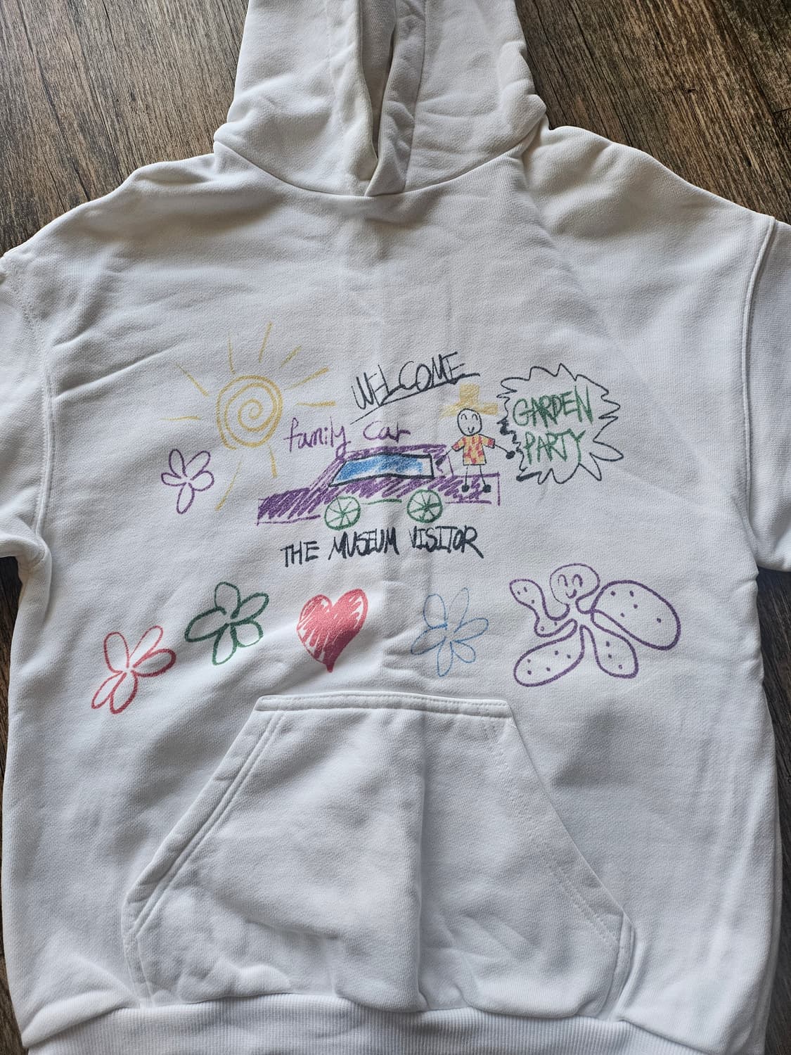 더뮤지엄비지터 프린팅 후드티 상품이미지1