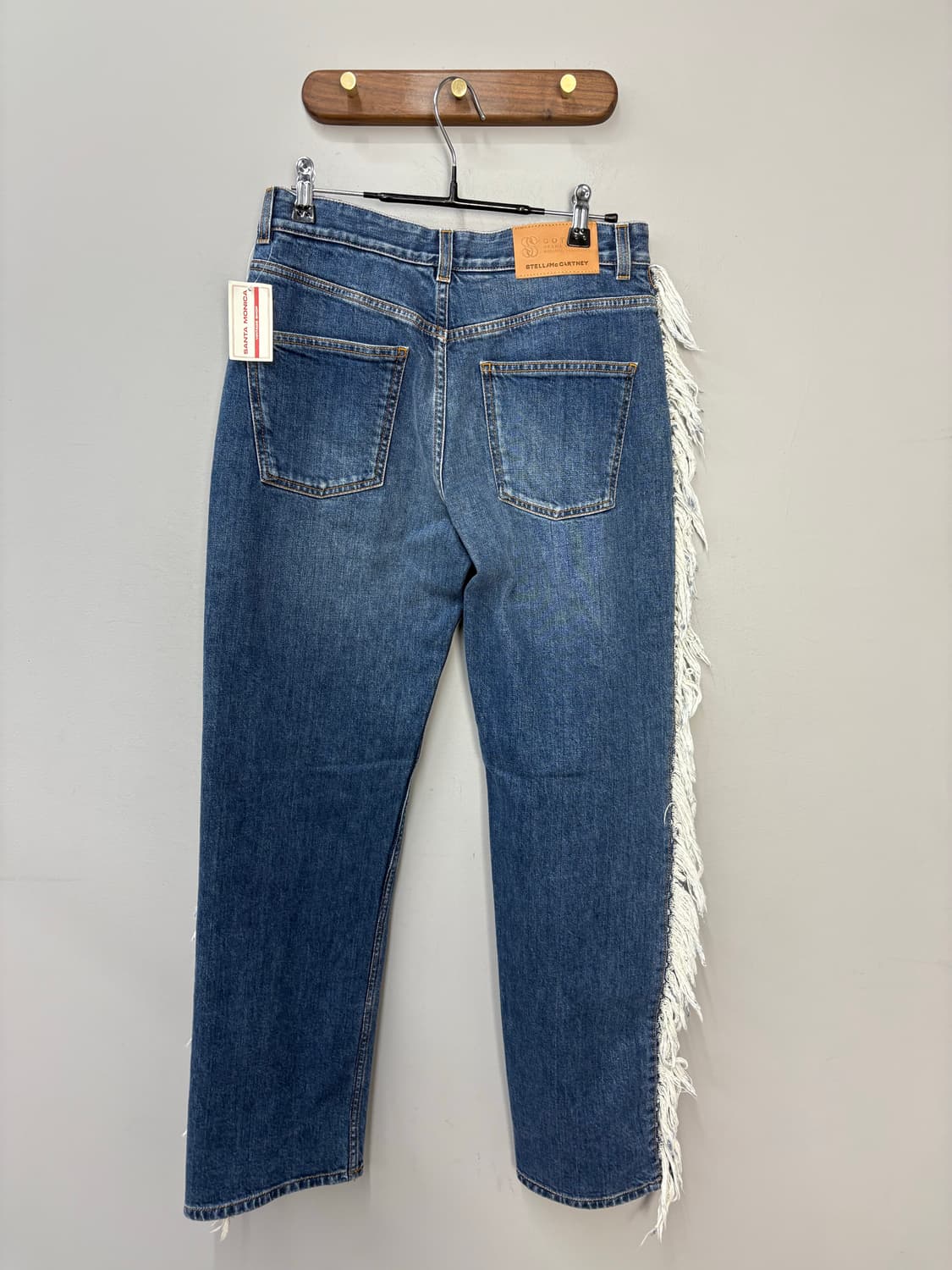 스텔라 매카트니 프린지 디테일 스트레이트 팬츠 A3466 상품이미지6