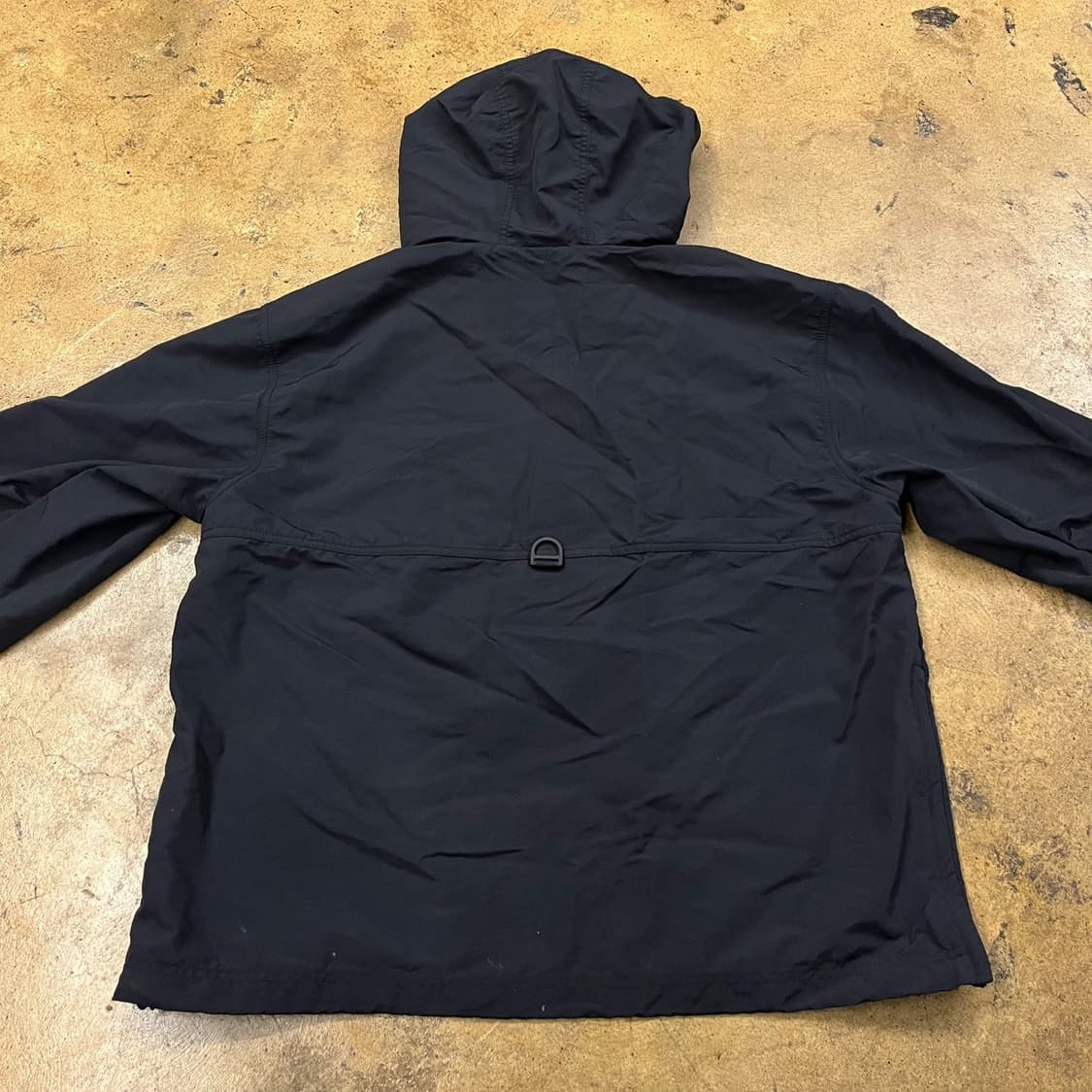 [정품/L] 코닥 아노락 후드 바람막이 반집업 블랙 점퍼 b15 상품이미지4