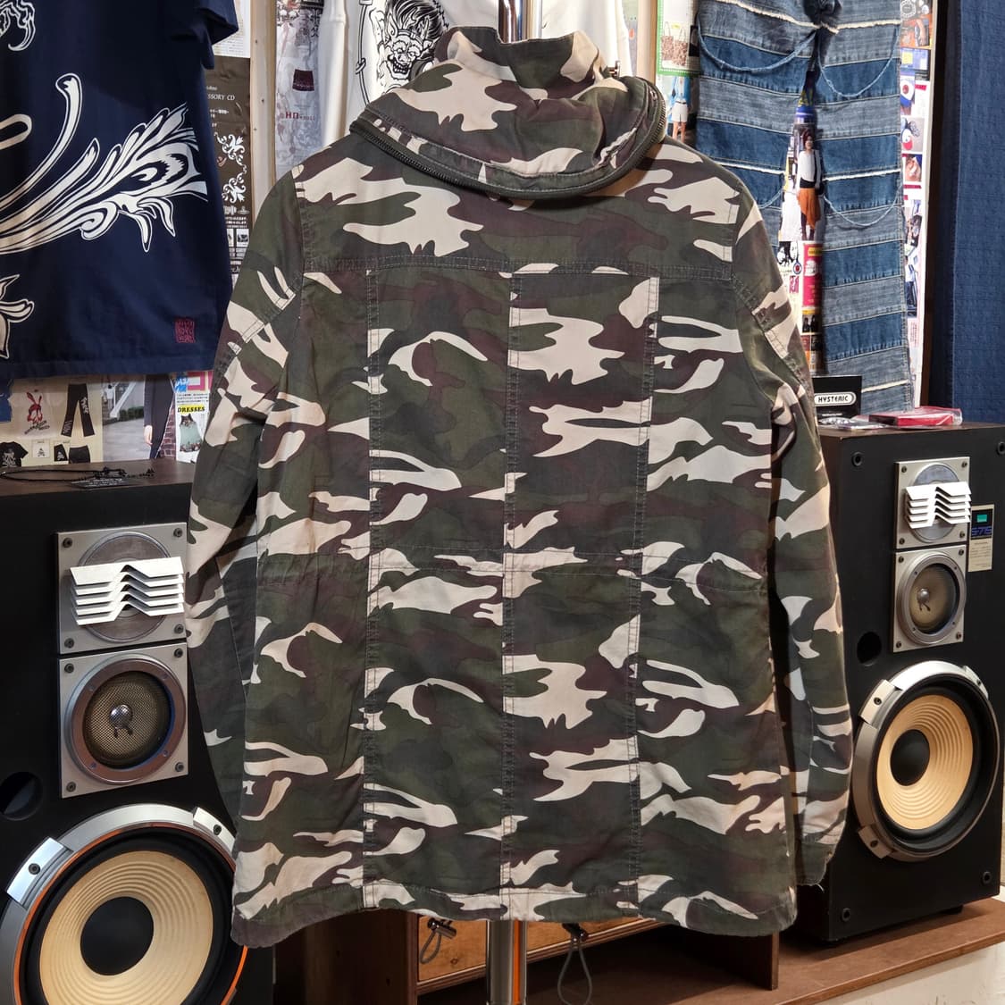 JPN 오조크 카모 밀리터리 필드 자켓 상품이미지6