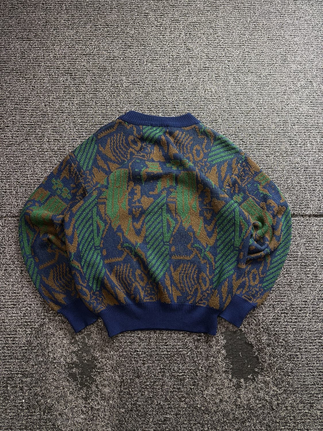 90s YSL 입생로랑 아카이브 패턴 울 스웨터 3298 상품이미지4