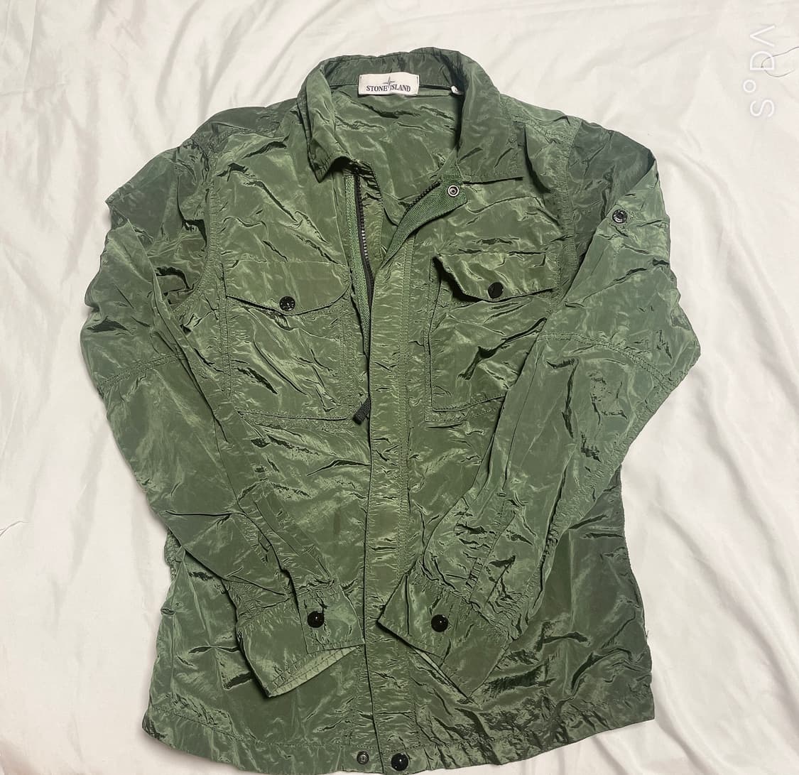 스톤아일랜드 나일론 셔츠 자켓 (와펜x) 상품이미지1