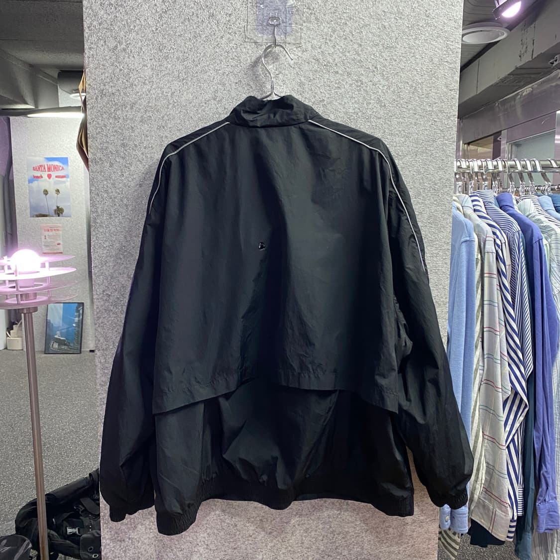 나이키 NSW 솔로스우시 우븐 트랙 자켓 블랙 B4378  상품이미지6