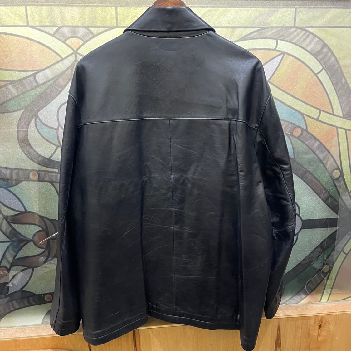 90's  Vintage leather jacket 상품이미지9