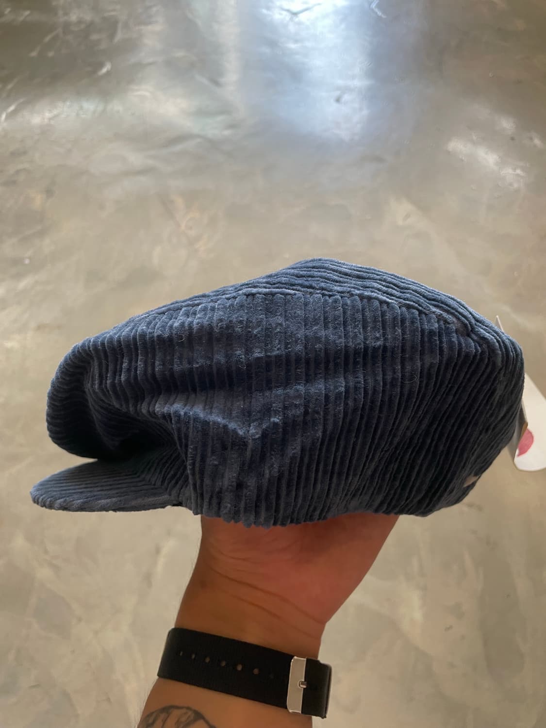 나이키 코듀로이 뉴스보이 베레모 헌팅캡 블루 상품이미지2