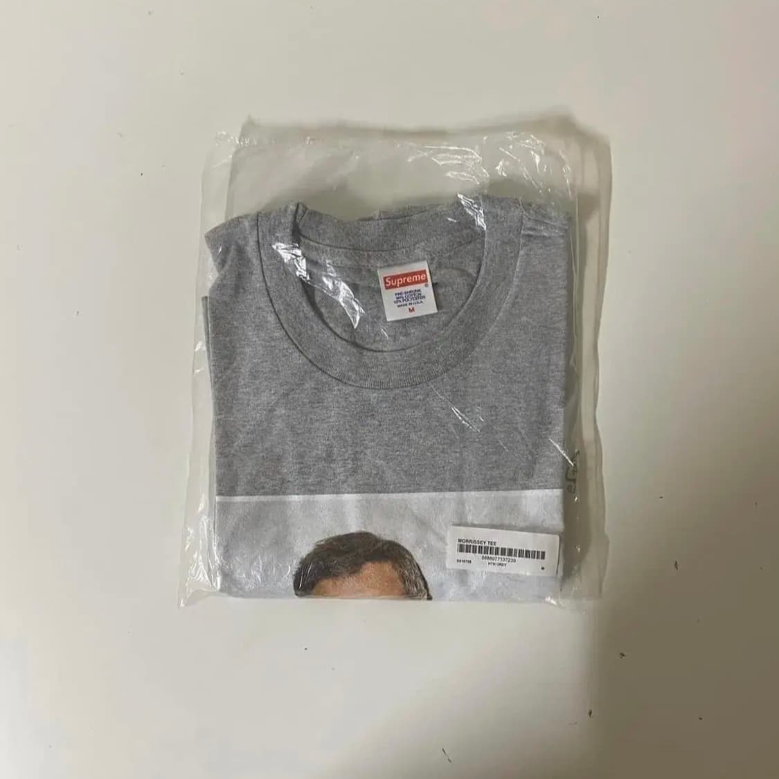 [M] 16SS 슈프림 모리세이 티셔츠 그레이 상품이미지3