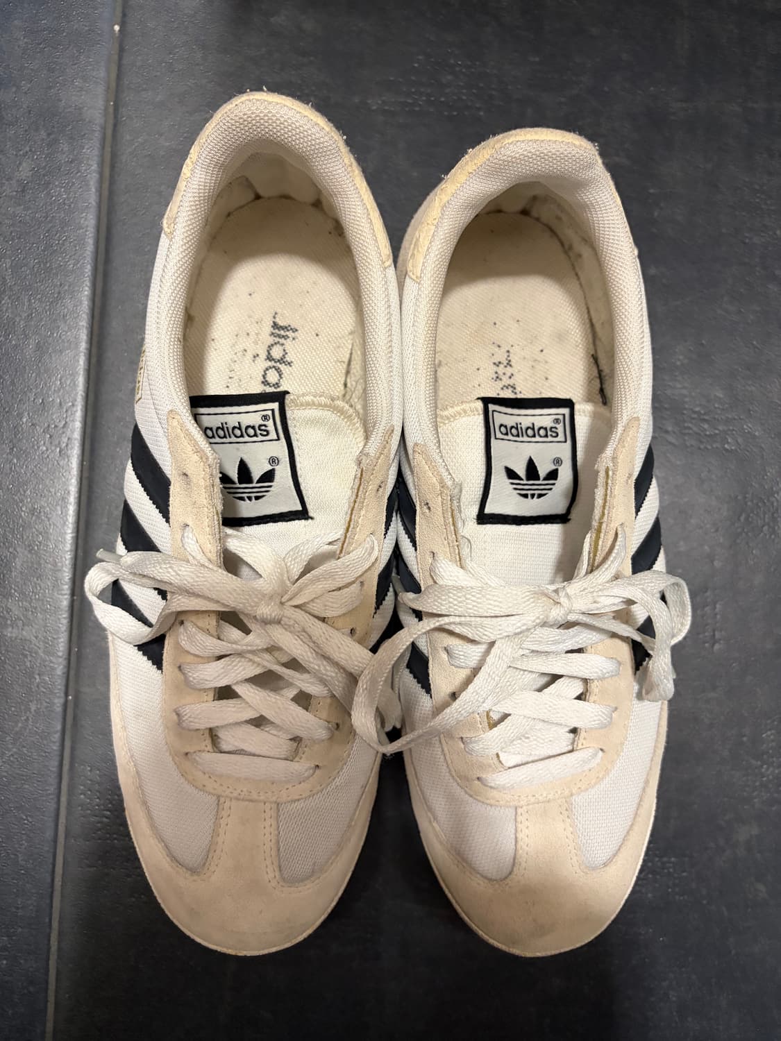 아디다스 드래곤 빈티지 화이트 블랙 상품이미지2