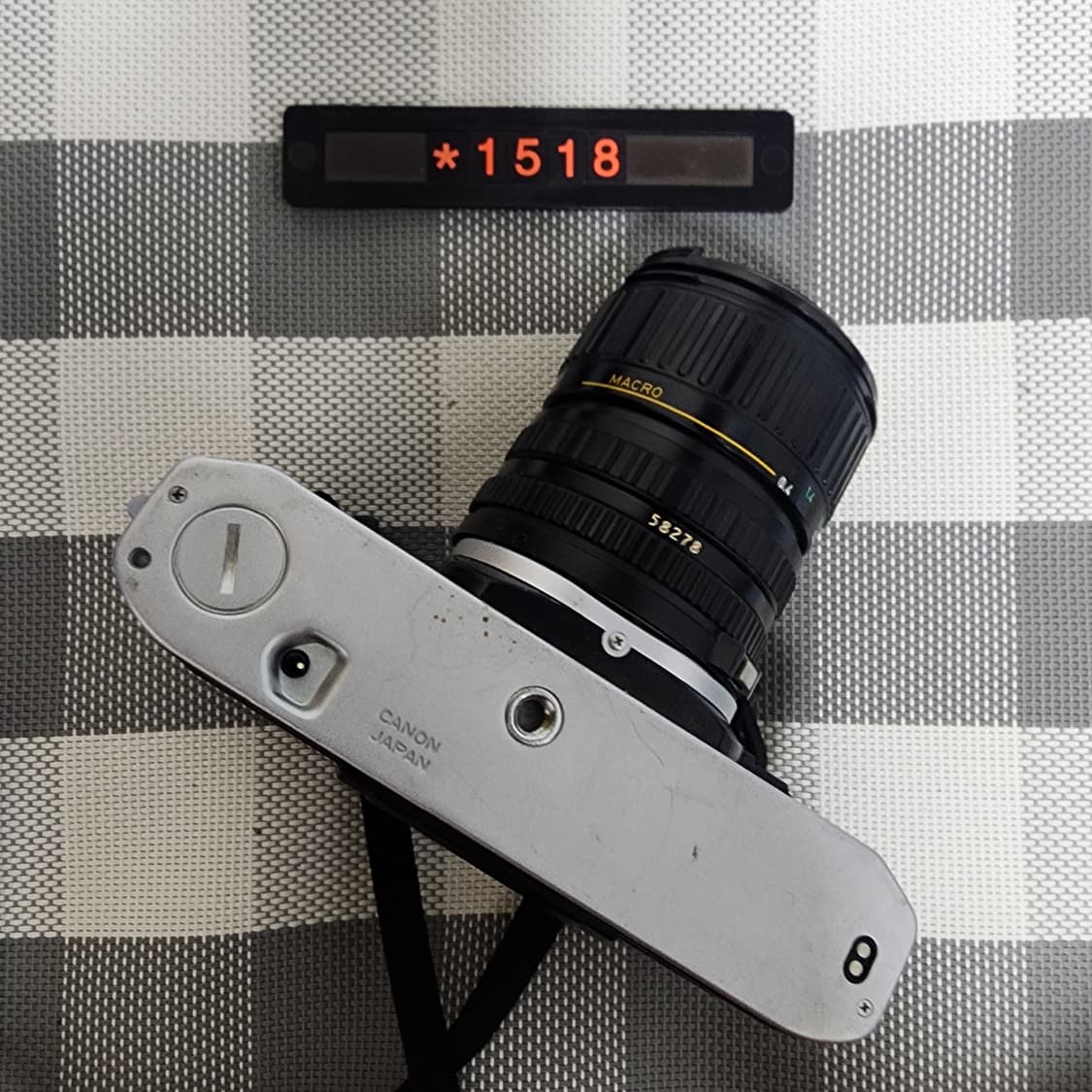 캐논 AE-1 필름카메라 실버바디 28-55mm 줌렌즈 상품이미지5