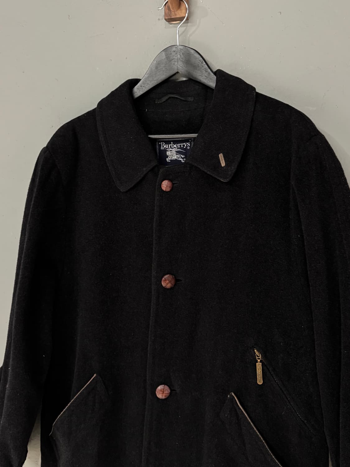 Burberrys 버버리 버튼업 싱글 울 코트  상품이미지2