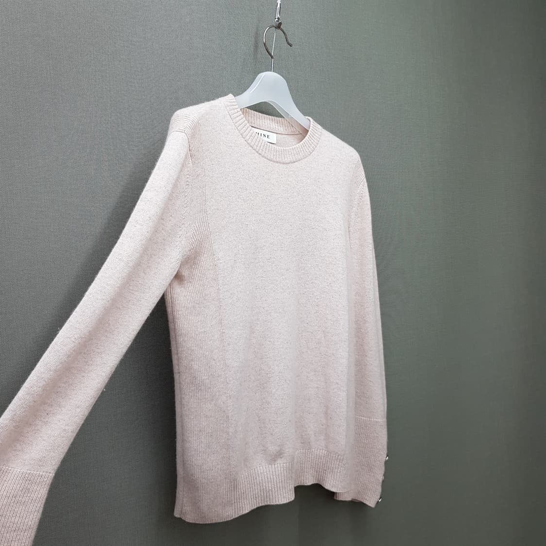 한섬 마인 캐시미어  라운드넥 니트 F사이즈 상품이미지3