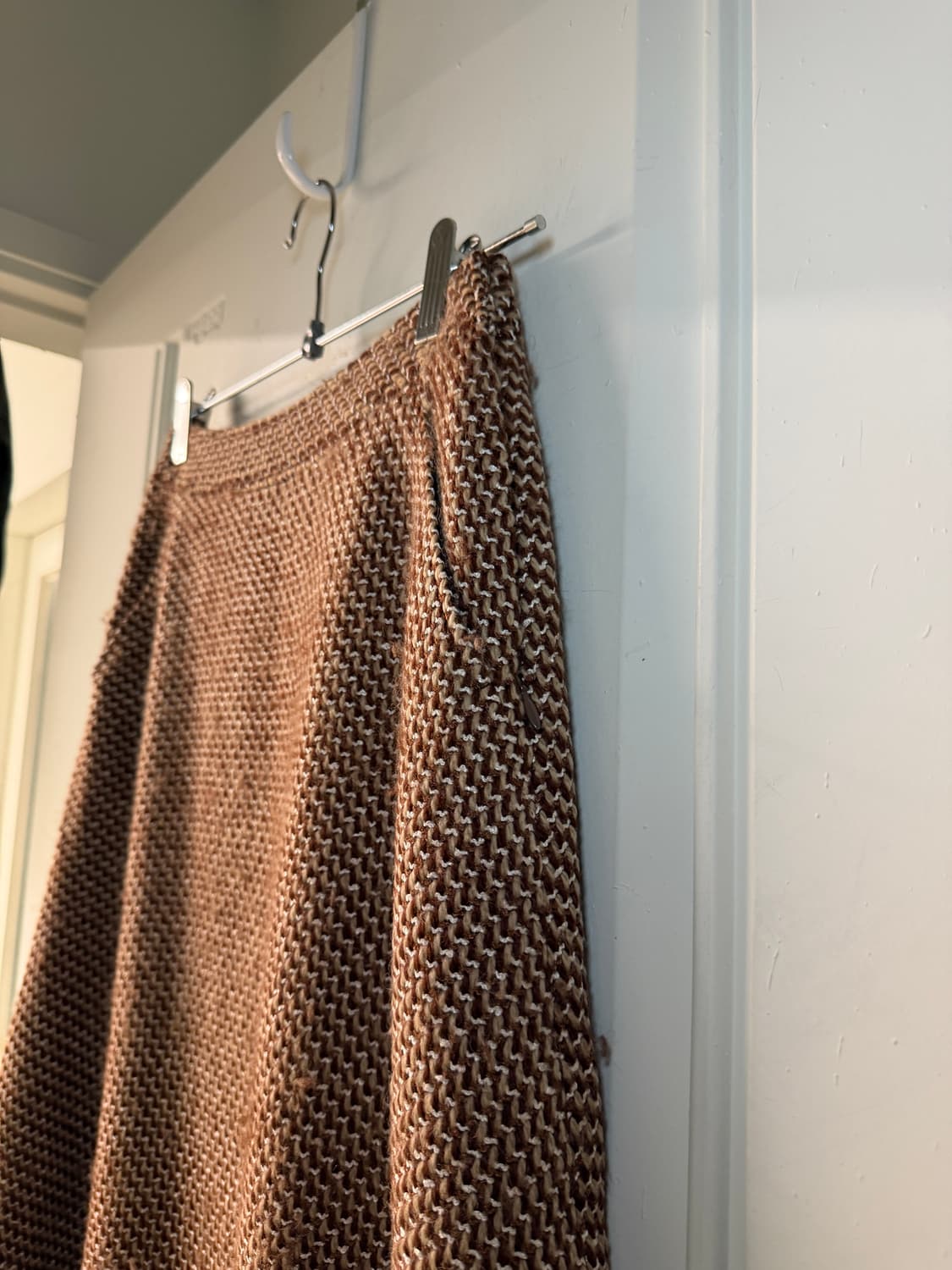 일본빈티지 브라운 울 미디스커트 상품이미지7