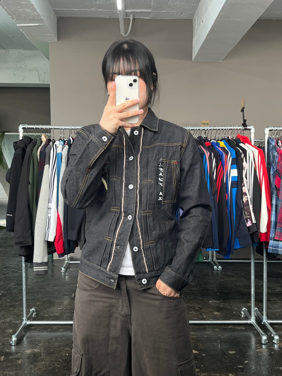 EVISU 트러커 데님 자켓 상품이미지2