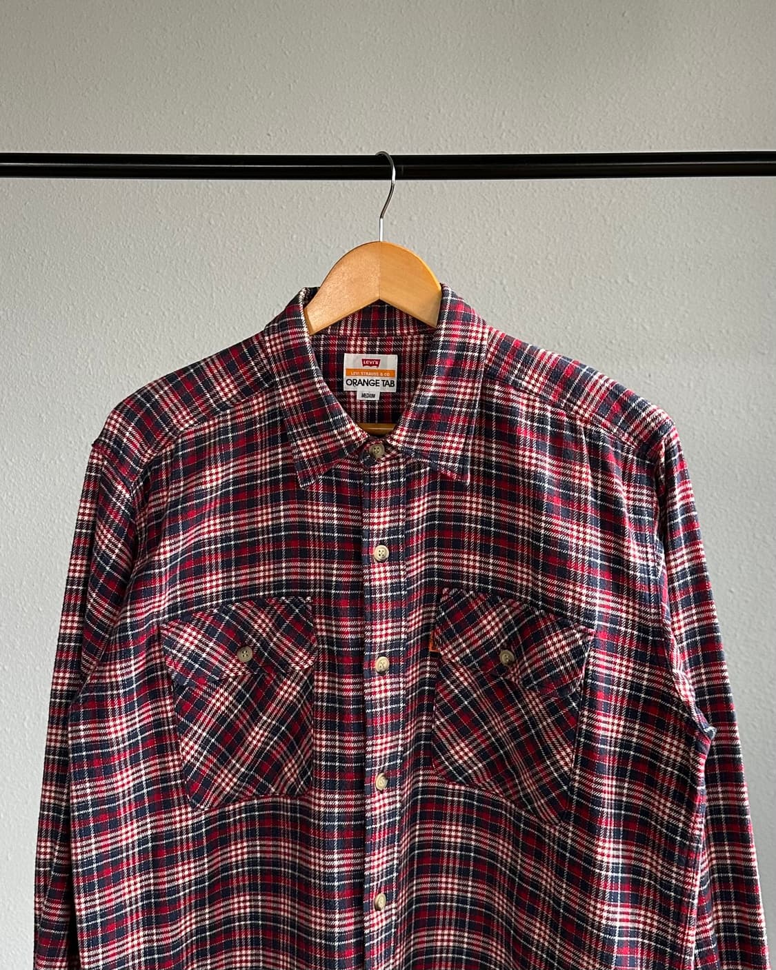 [M]리바이스 Levi's 오렌지탭 플란넬 셔츠 상품이미지2