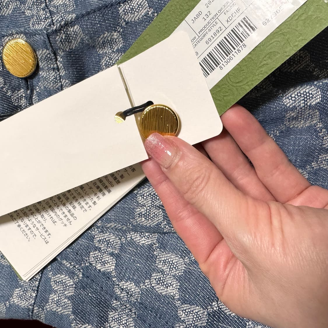 25 텍달린 새상품 정품 구찌 / 정가190만 모노그램 린넨 반바지 쇼츠 상품이미지7