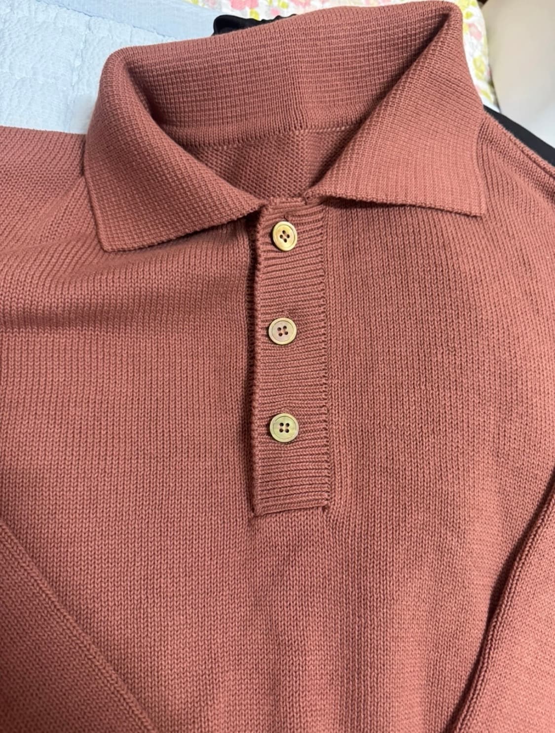 유스 youth 니트 카라 티셔츠 로즈핑크 상품이미지7