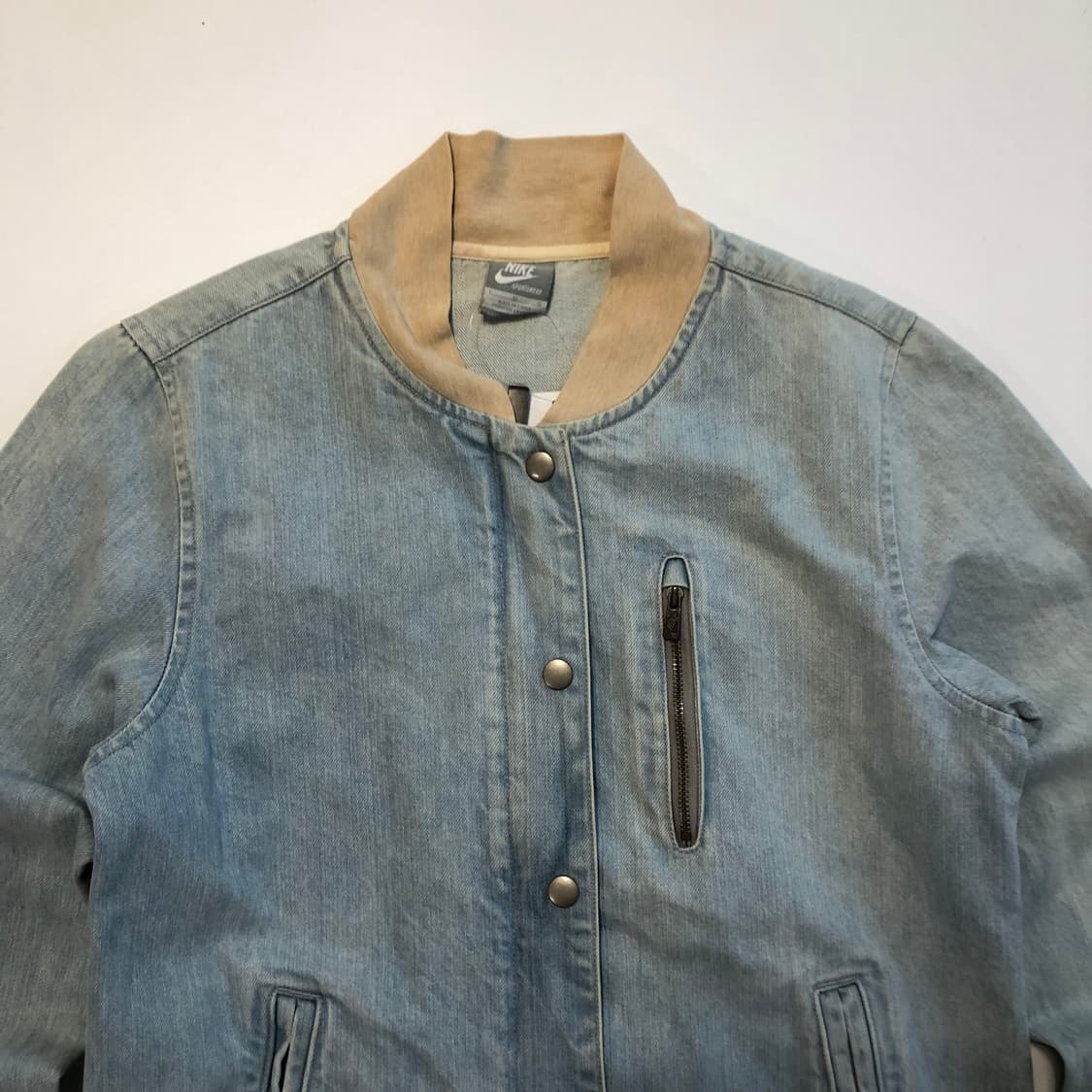 2000S 나이키 데님 바시티 자켓 상품이미지3